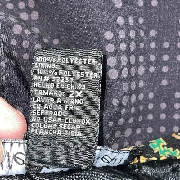 Mlle Gabrielle sheer skirt. Size 2X GUC - Picture 5 of 5